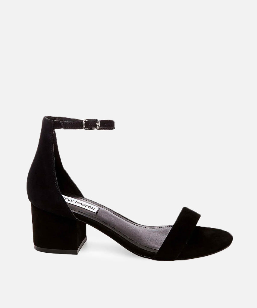 Irenee Heels - Black Suede by Steve Madden | 25 South Boutiques
