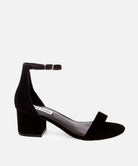 Irenee Heels - Black Suede by Steve Madden | 25 South Boutiques