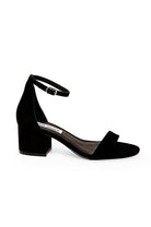 Irenee Heels - Black Suede by Steve Madden — view 3