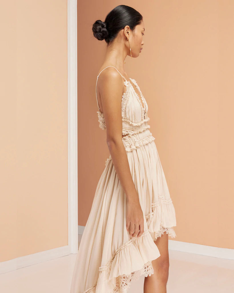 Emiliana Dress - Ivory Cream by Magali Pascal — view 3