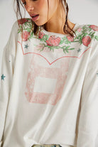 Homestead Tee - Ivory by Free People — alternate view