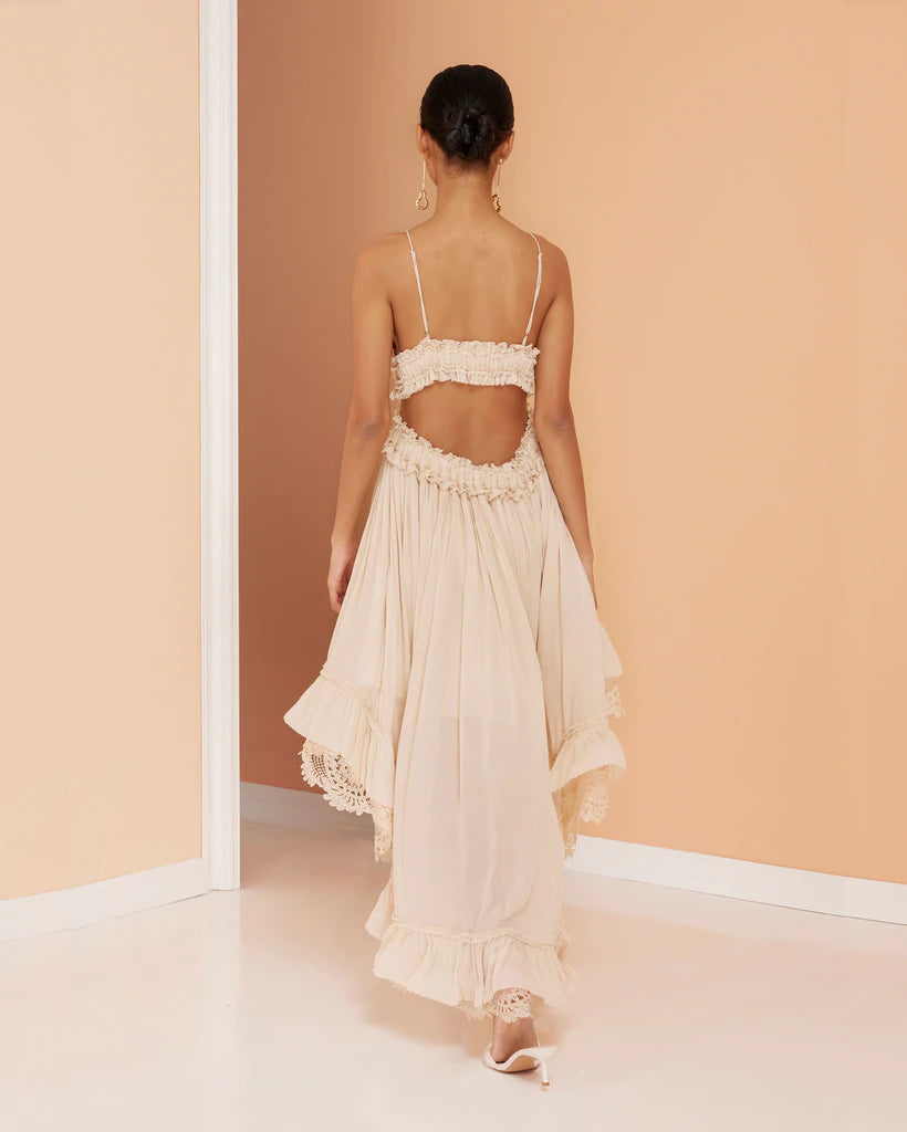 Emiliana Dress - Ivory Cream by Magali Pascal — alternate view