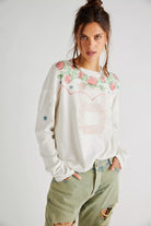 Homestead Tee - Ivory by Free People | 25 South Boutiques