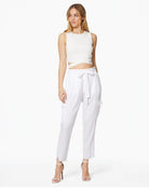 Satin Pocket Allyn Pant - Ivory by Ramy Brook — alternate view