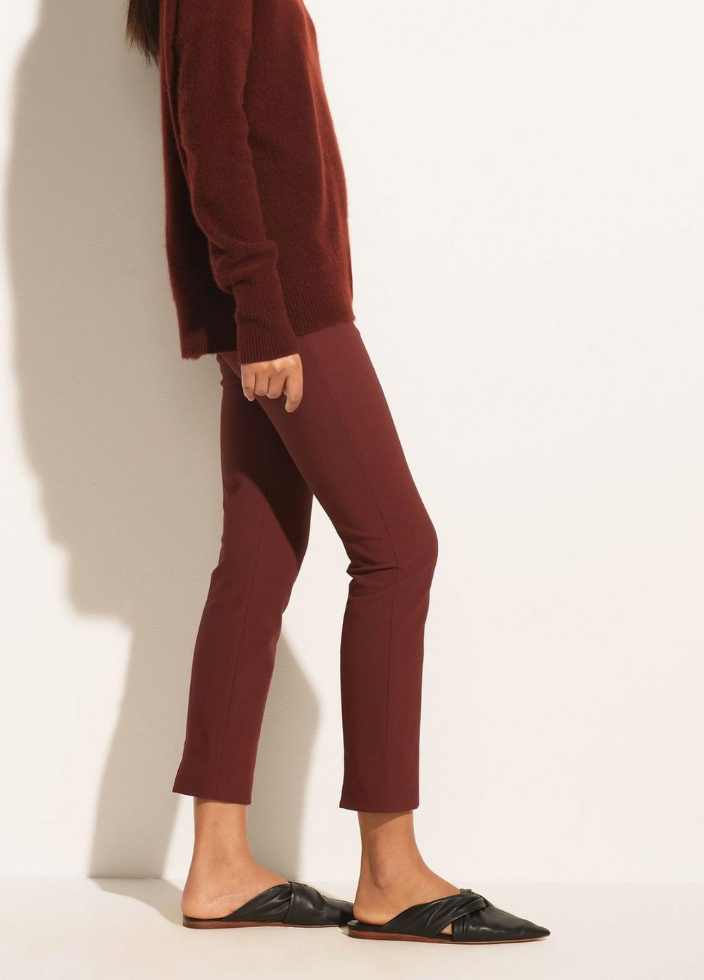 Stitch Front Seam Legging - Dark Jasper by Vince — view 3