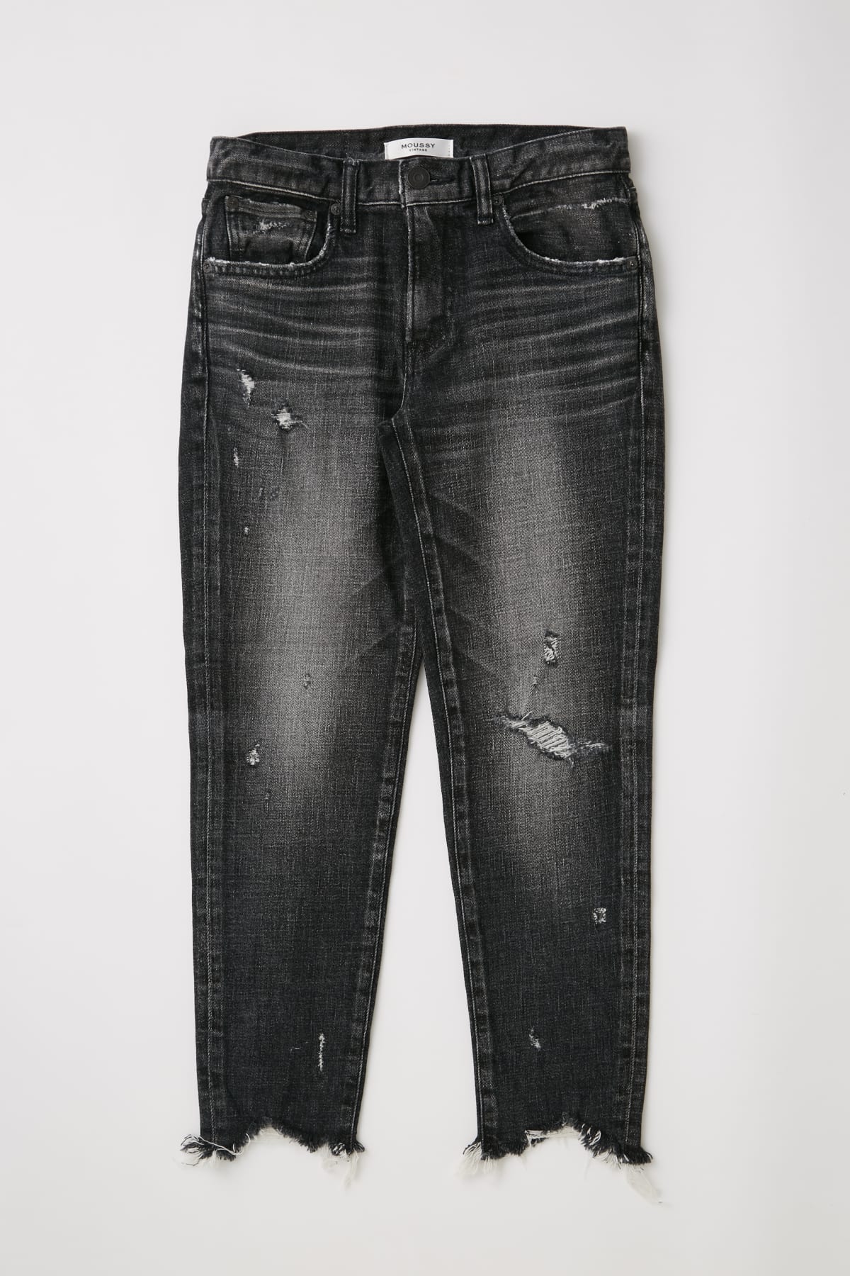 MV Glendele Skinny Jeans - Black by Moussy — view 7