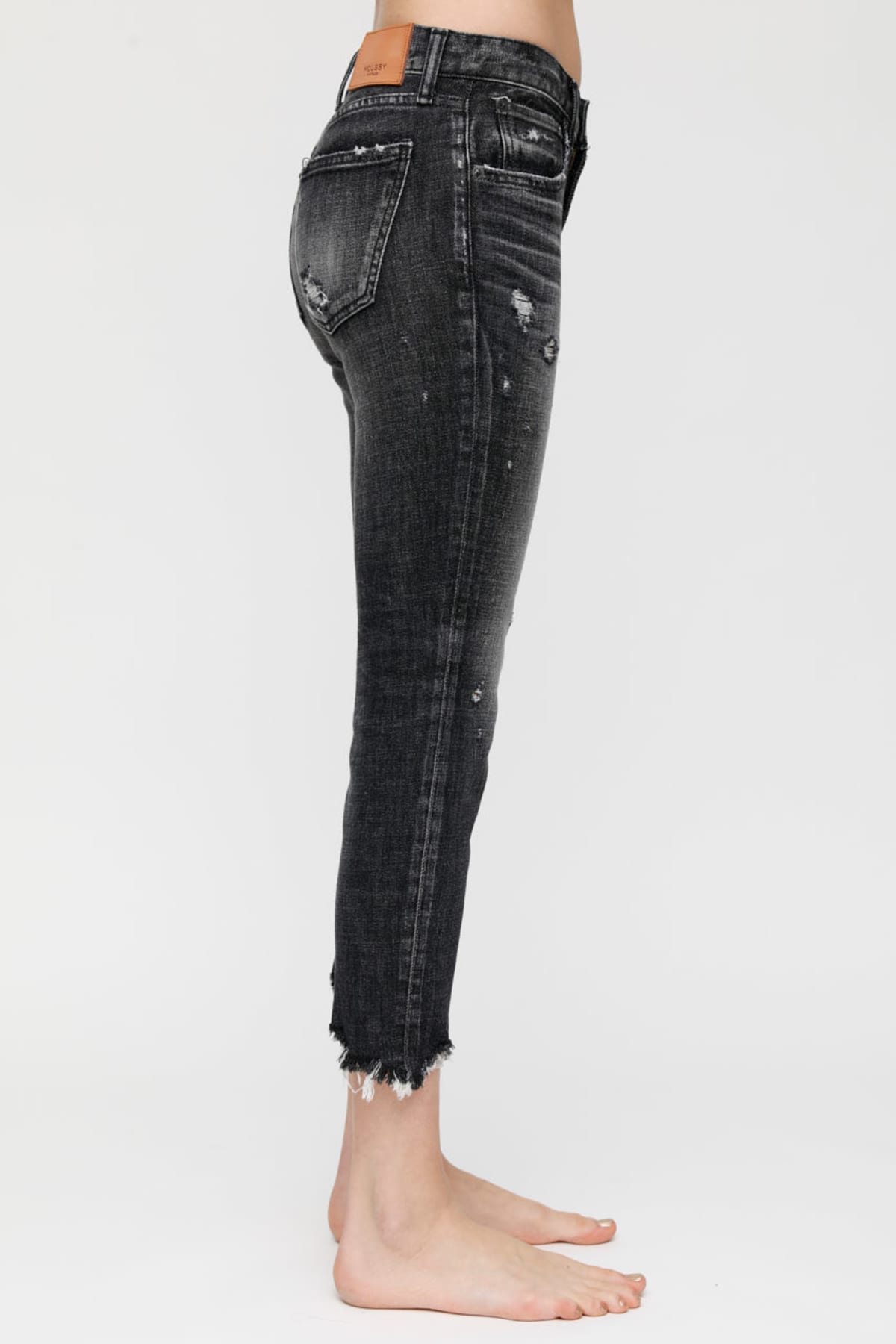 MV Glendele Skinny Jeans - Black by Moussy — view 3