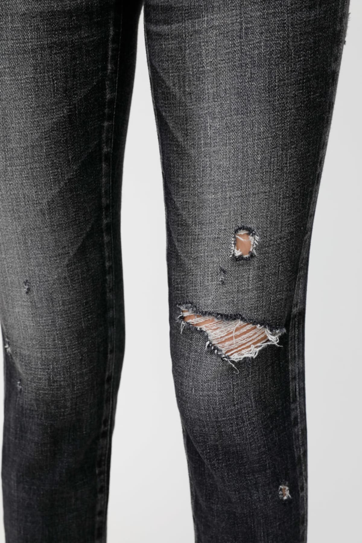 MV Glendele Skinny Jeans - Black by Moussy — view 6