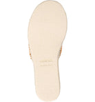 Jesse Suede Slip On Sandal - Burnt Orange by Vince — view 7