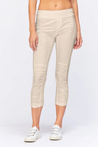 Jetter Crop Legging - Sand by XCVI | 25 South Boutiques