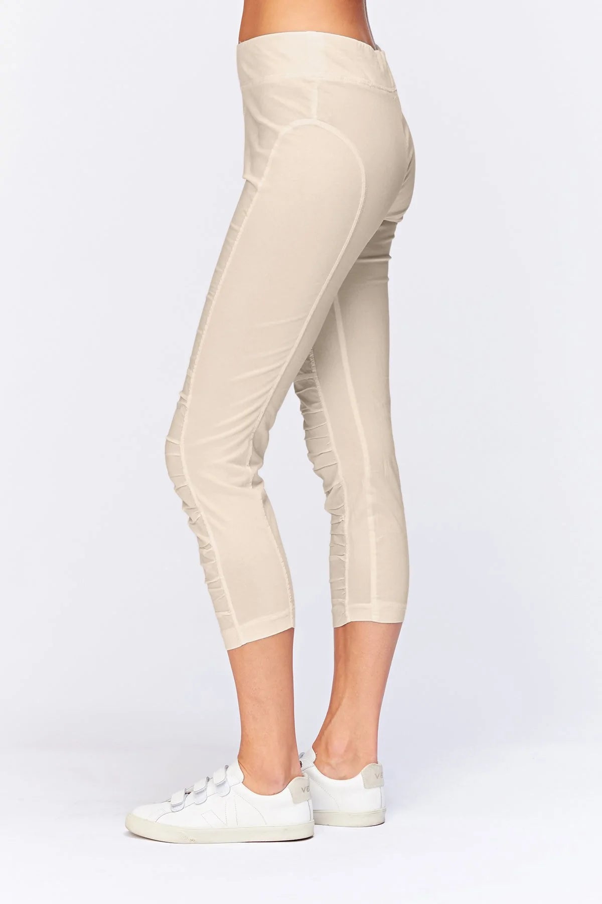 Jetter Crop Legging - Sand by XCVI — alternate view
