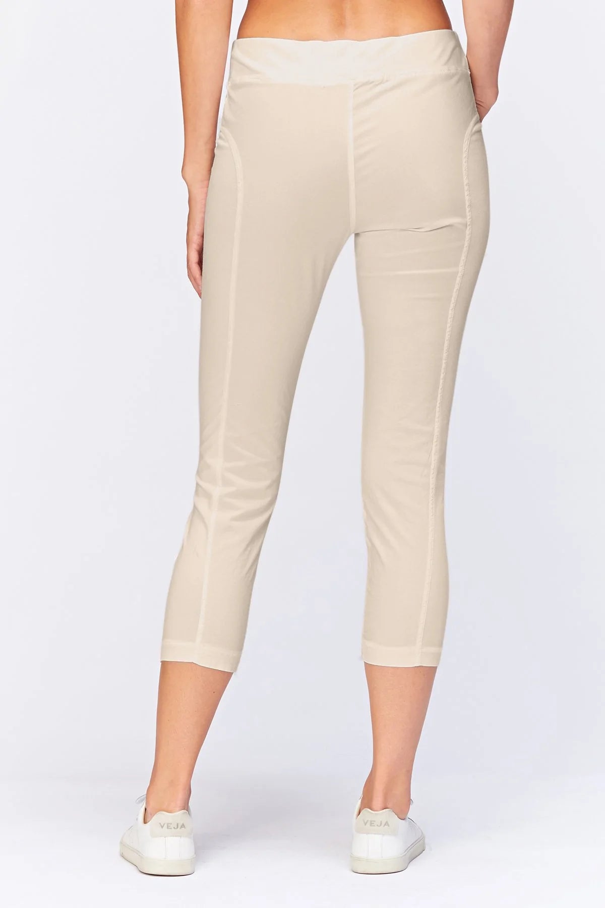 Jetter Crop Legging - Sand by XCVI — view 3