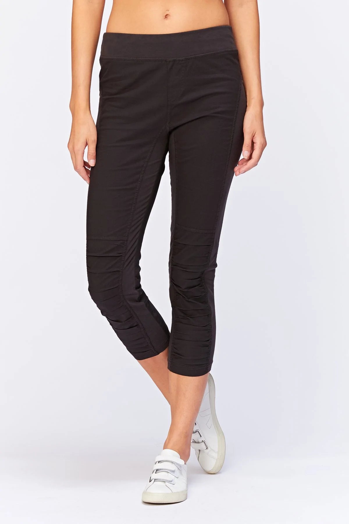 Jetter Crop Legging - Black by XCVI | 25 South Boutiques