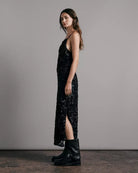 Joelene Midi Dress - Black by Rag & Bone — alternate view