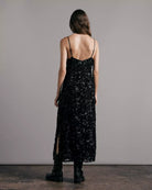 Joelene Midi Dress - Black by Rag & Bone — view 3