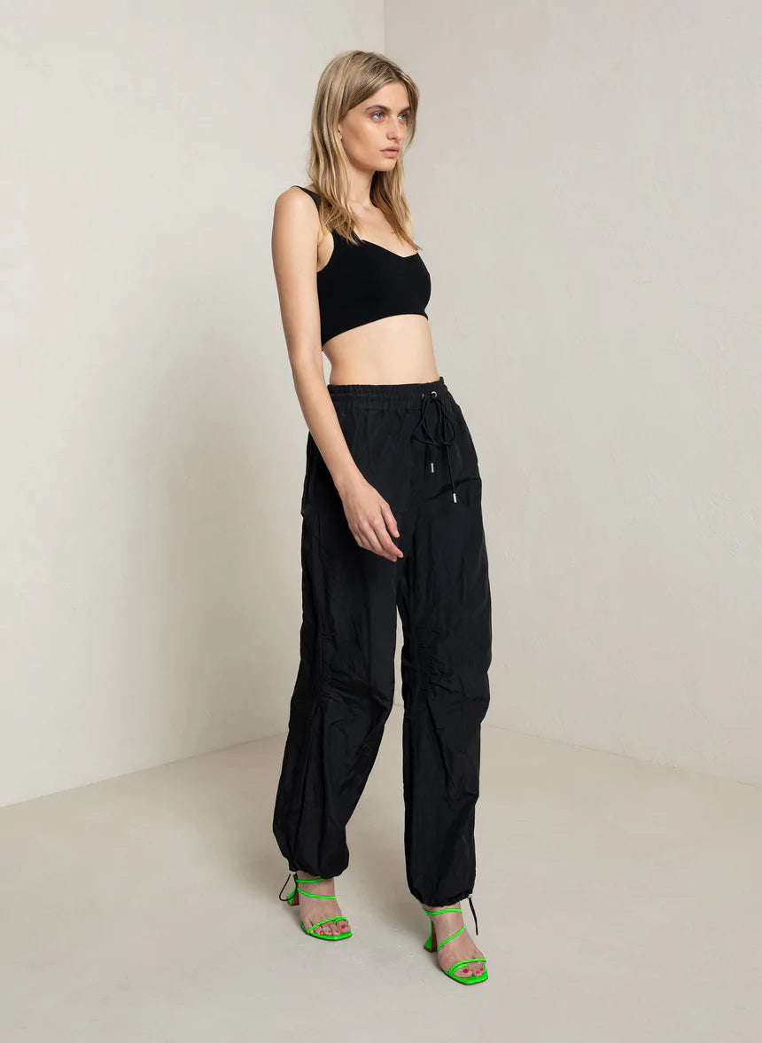 Jordana Knit Bra - Black by A.L.C — view 3