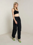 Jordana Knit Bra - Black by A.L.C — view 3