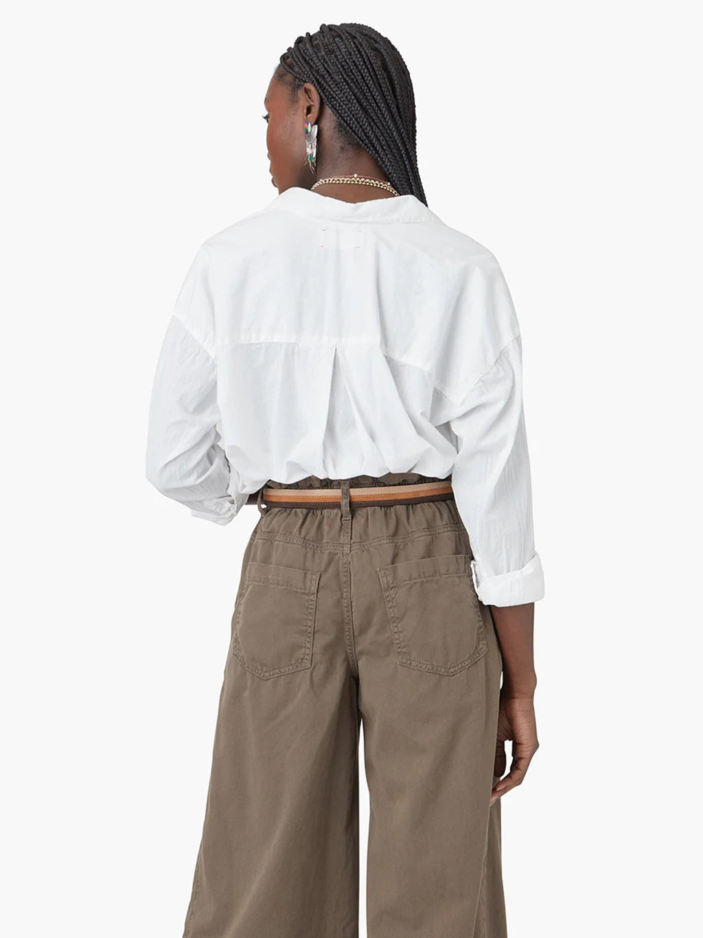 Jordy Shirt - White by Xirena — alternate view