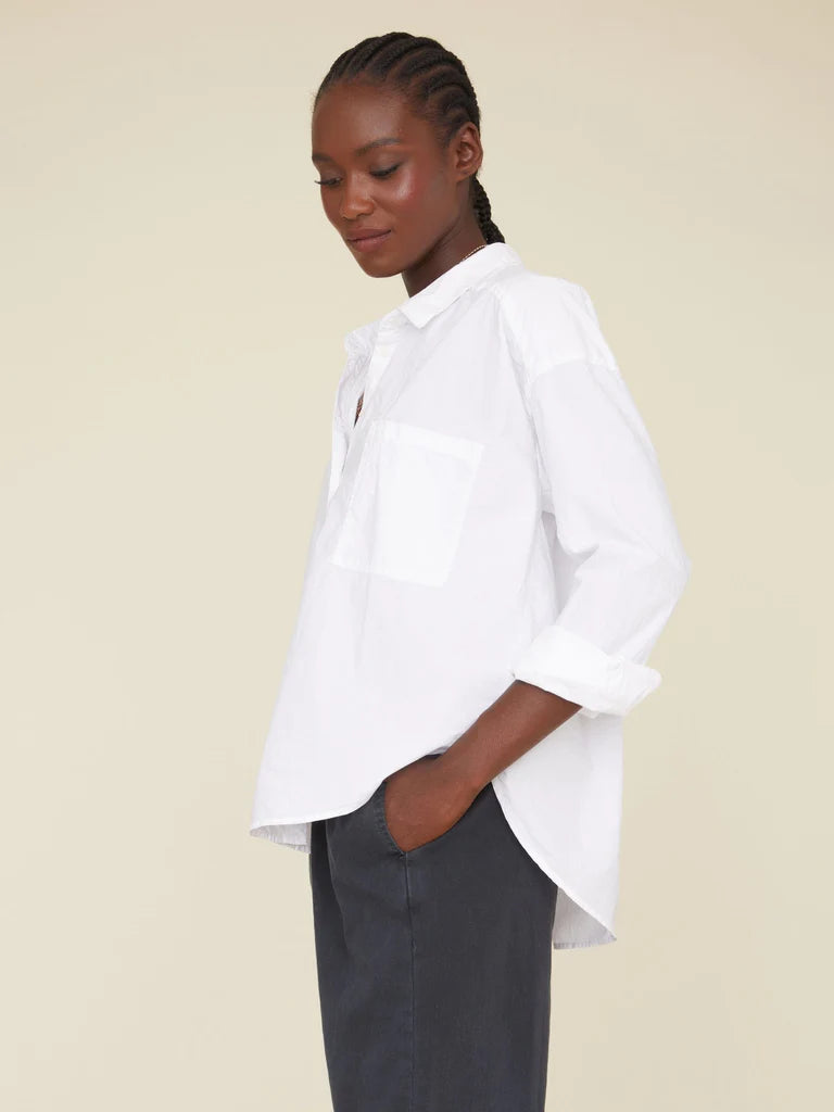 Jordy Crisp Shirt - White by Xirena — view 3