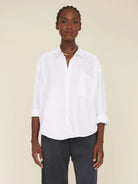 Jordy Crisp Shirt - White by Xirena | 25 South Boutiques