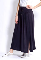 Flore Jupe Skirt - Noir by Indies — alternate view
