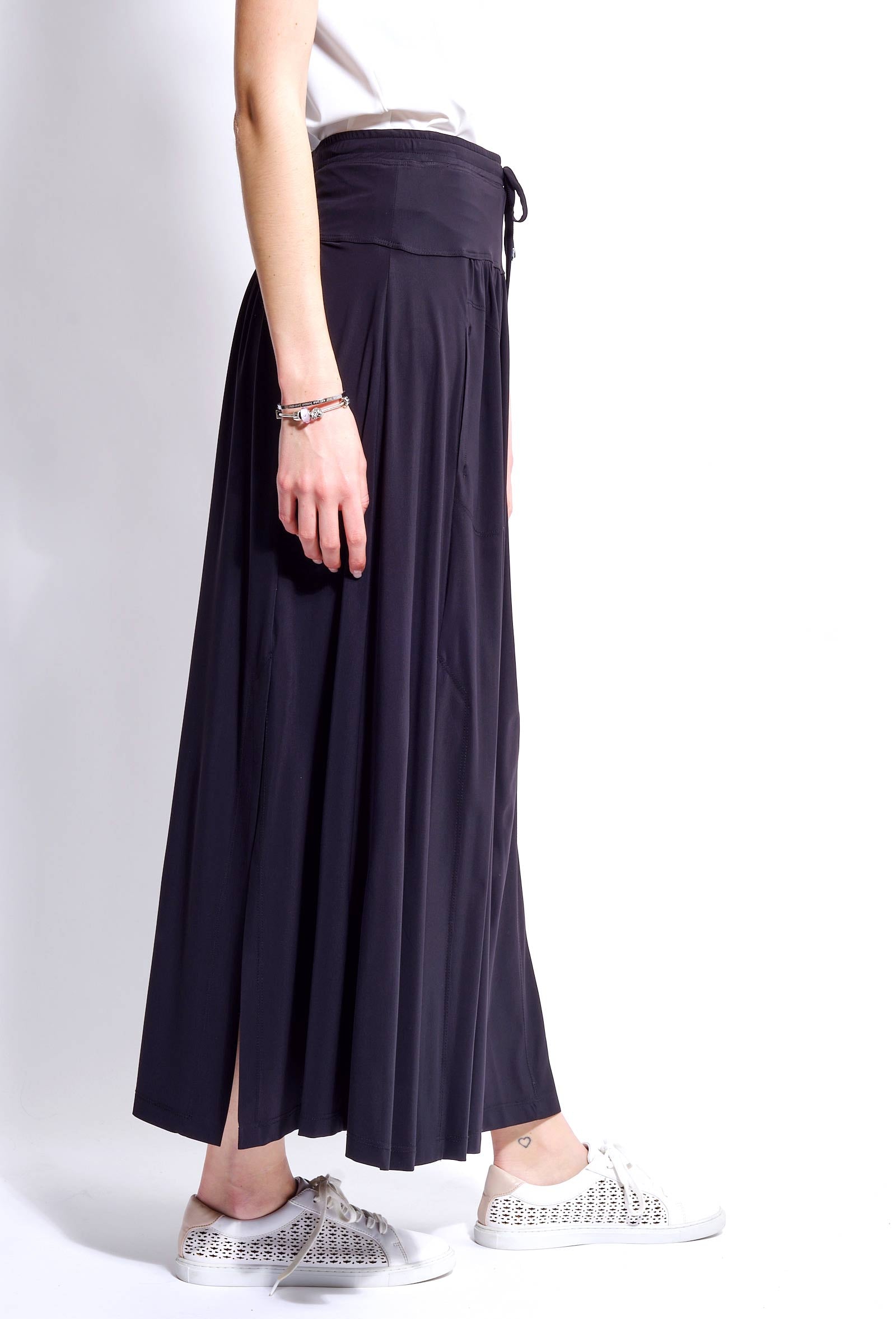 Flore Jupe Skirt - Noir by Indies — view 4