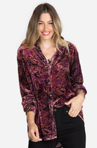 Scarlet Cobra Velvet Oversized Shirt - Multi by Johnny Was | 25 South Boutiques