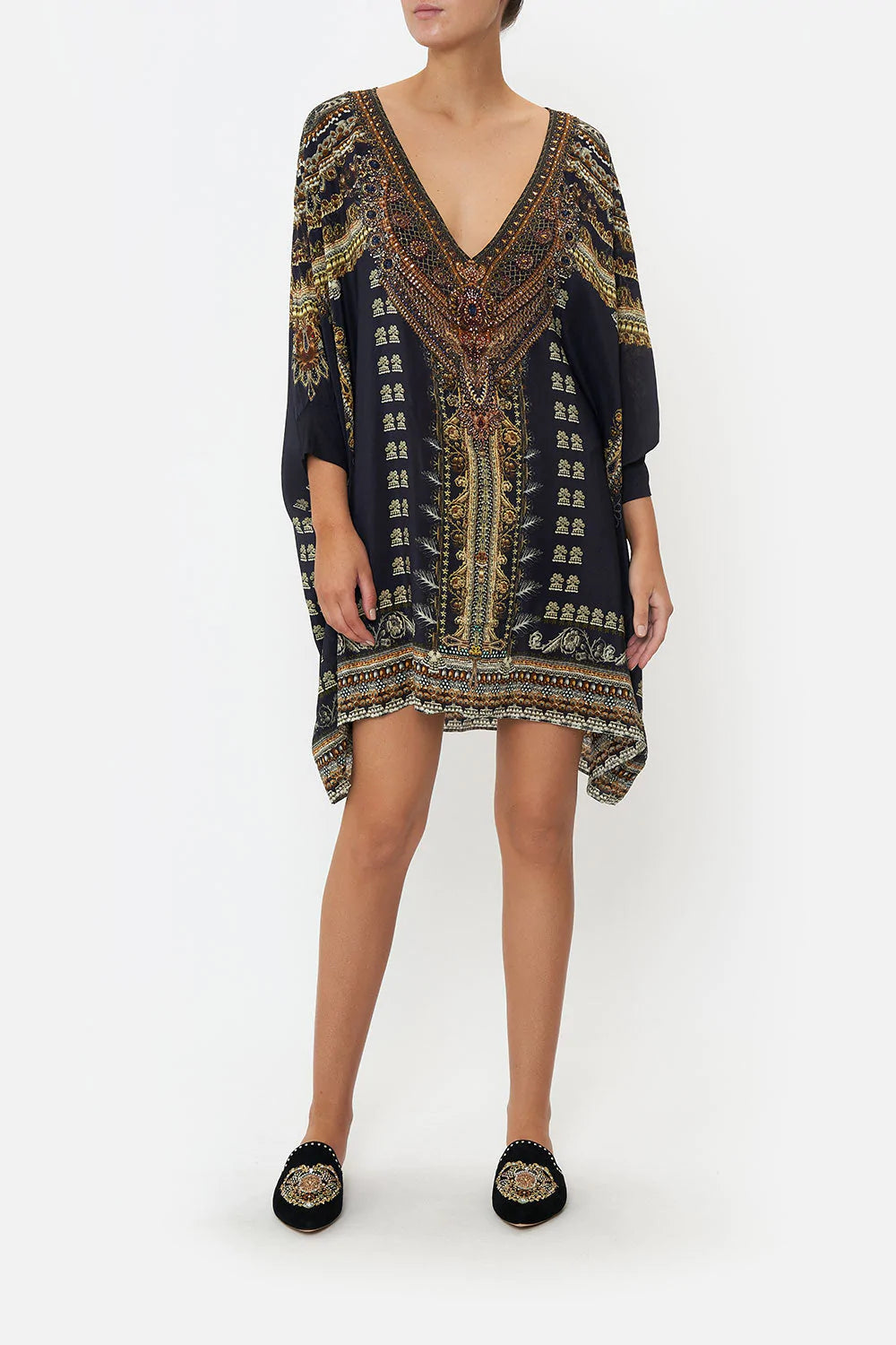 Short Kaftan w/ Cuff - Its All Over Torero by Camilla | 25 South Boutiques