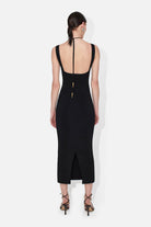 Kali Dress - Black by Galvan London — view 3