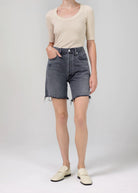Camilla Frayed Hem Short - Karma by Citizens of Humanity | 25 South Boutiques