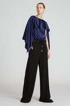Katelyn Jersey Pant - Black by Halston | 25 South Boutiques