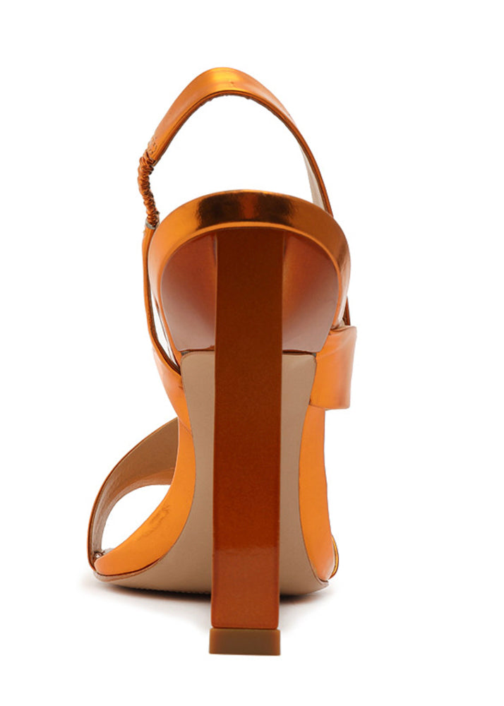 Kelly Sandal - Laranja by Schutz — view 3