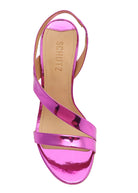 Kelly Sandal - Fuschia by Schutz — view 4