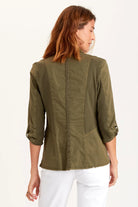 Winslow Blazer - Kombu Pigment by XCVI — view 3