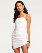 Kris Slip Mini Dress - Ivory by Ramy Brook | 25 South Boutiques