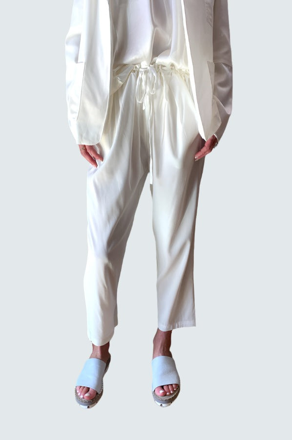 Pants - White by Kristensen — alternate view