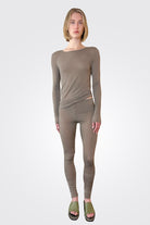 Jersey Leggings - Clay by Kristensen | 25 South Boutiques