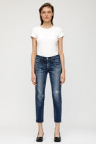 MV Lancaster Skinny Jeans - Dark Blue by Moussy | 25 South Boutiques