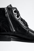 Laureen Roma Boots - Black by Zadig & Voltaire — view 7