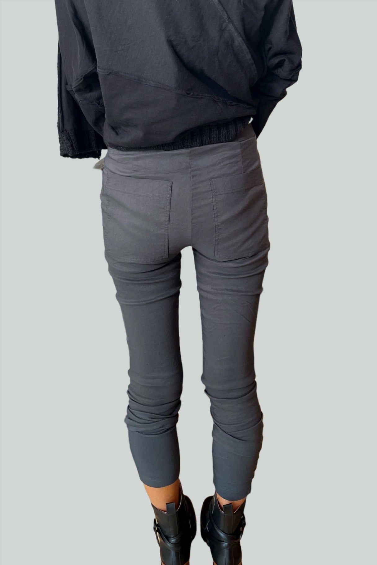 Slim Trouser - Slate by Rundholz — view 3