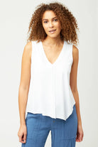 Lazzaro Tank - White by XCVI | 25 South Boutiques