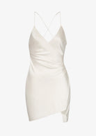 Leah Silk Dress - Pearl by SER.O.YA — alternate view