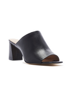 Mila Peep Toe Mule - Black by Rachel Zoe | 25 South Boutiques