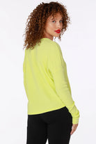 Snap Henley Thermal Top - Lemons by Bobi — view 3