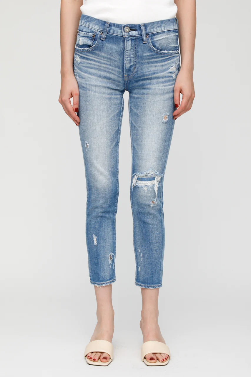 Lenwood Skinny - Light Blue by Moussy — alternate view
