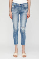 Lenwood Skinny - Light Blue by Moussy — alternate view