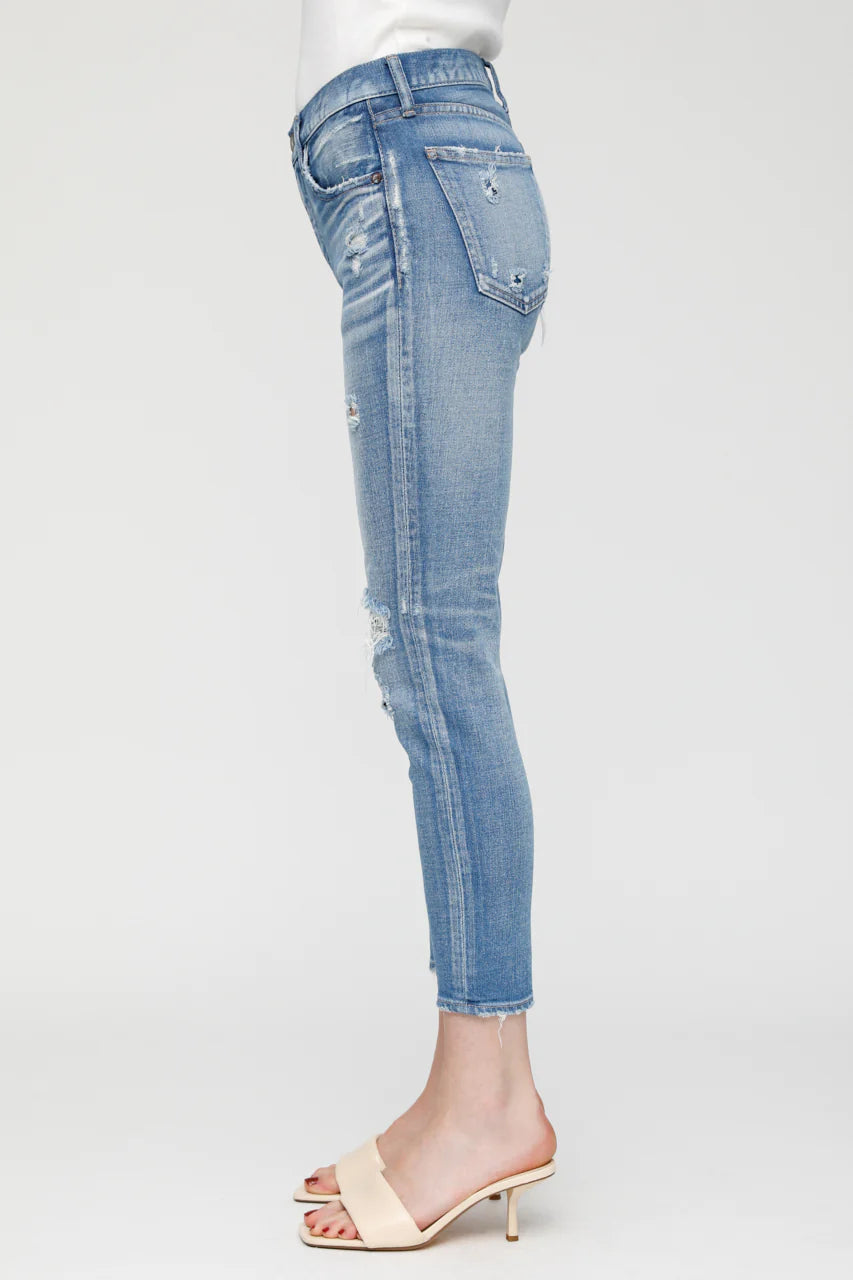 Lenwood Skinny - Light Blue by Moussy — view 4
