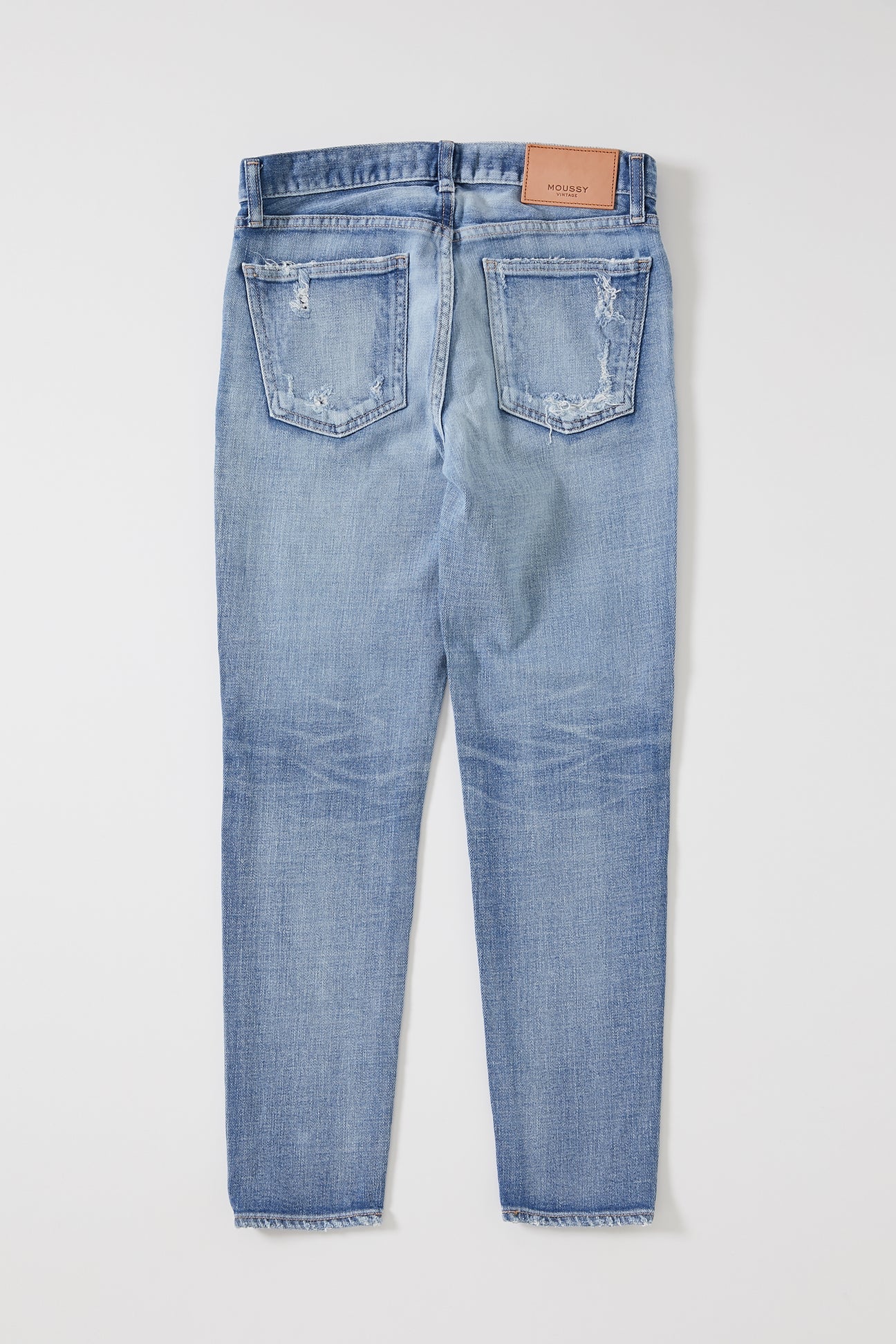 Lenwood Skinny - Light Blue by Moussy — view 7