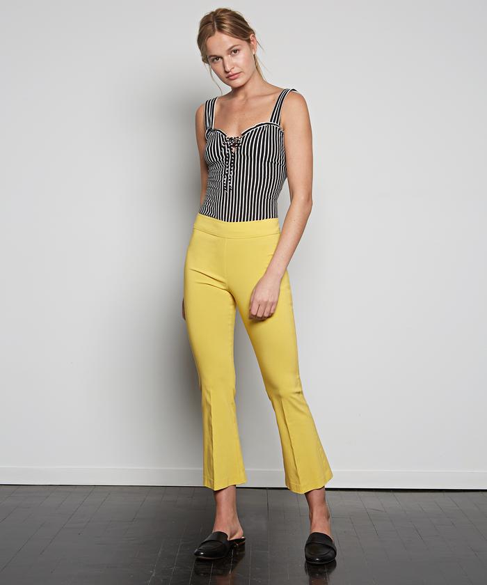 Leo Pants - Canary by Avenue Montaigne | 25 South Boutiques