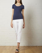 Leo Pants - White by Avenue Montaigne | 25 South Boutiques